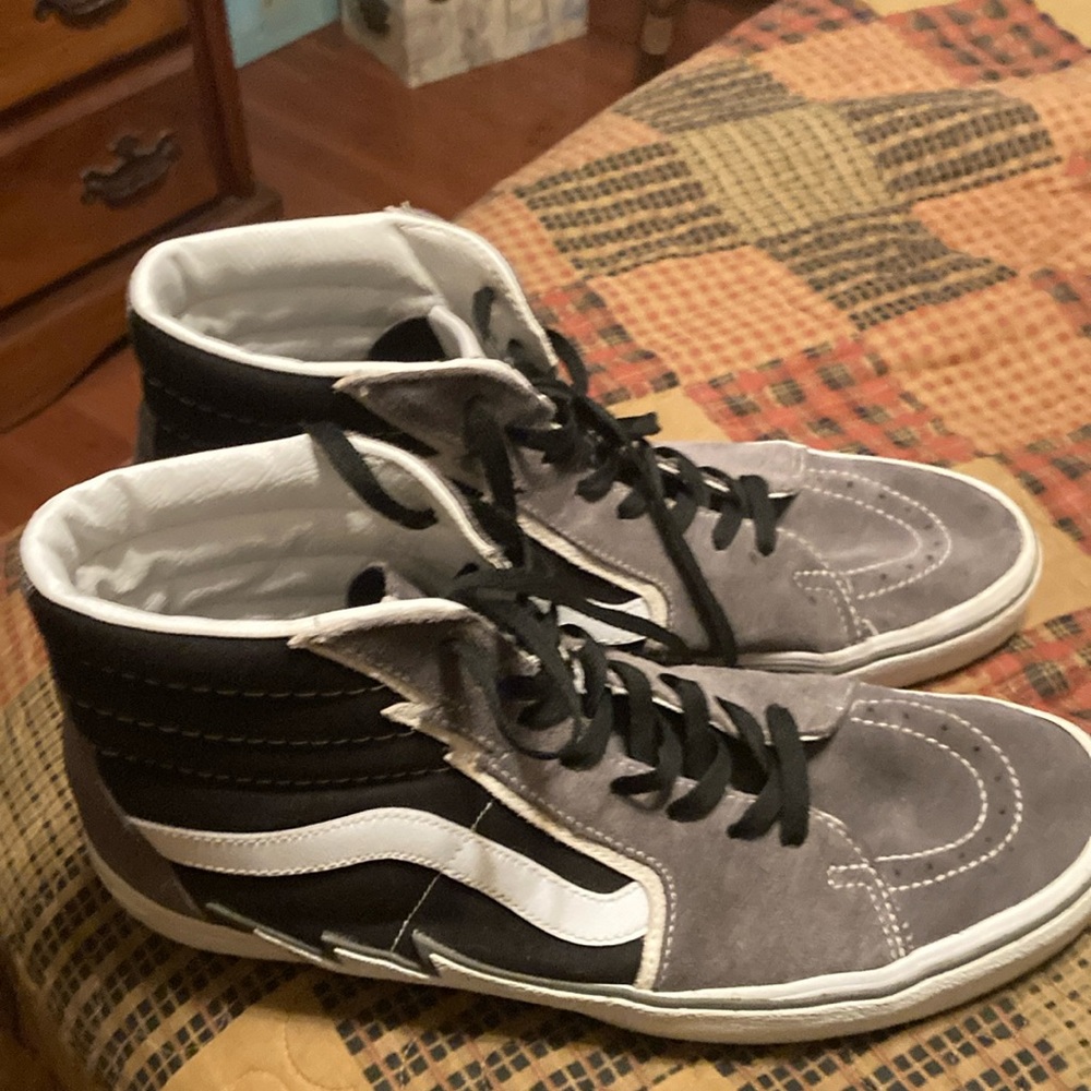 Vans sk8 hi “bolt-pewter”